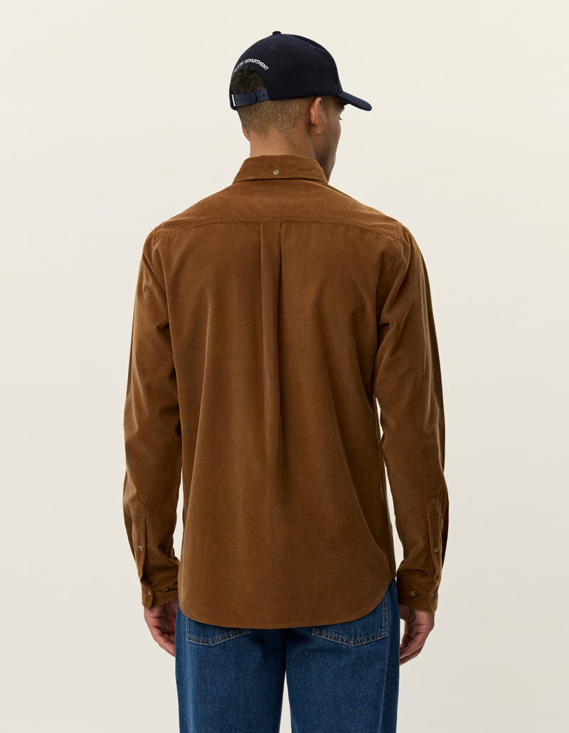 Konrad Pinwale Corduroy Shirt - Monk's Robe