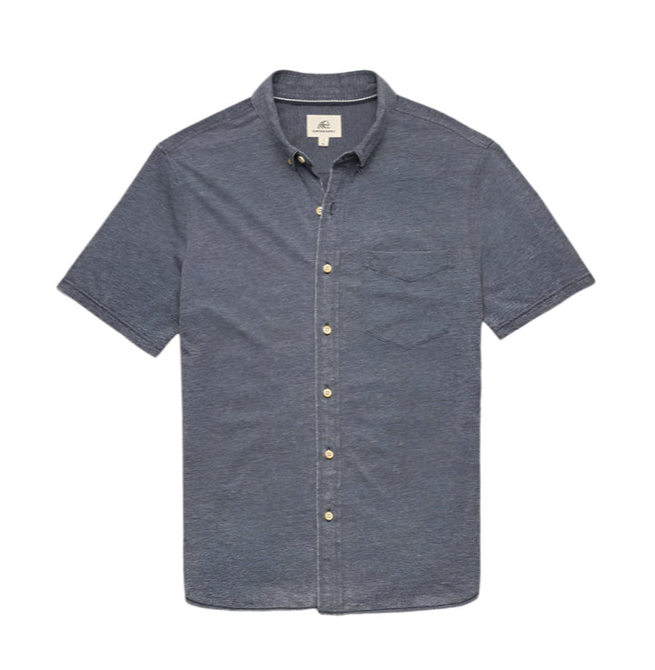 Surfside Supply Tony Burnout SS Shirt - Navy Blazer