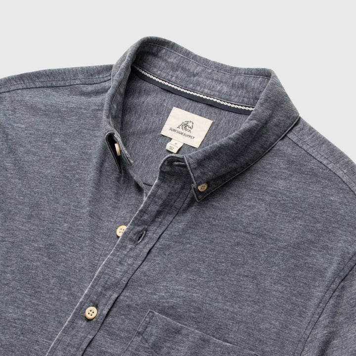 Surfside Supply Tony Burnout SS Shirt - Navy Blazer
