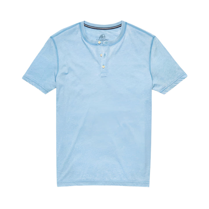 Burnout SS Henley - Blissful Blue