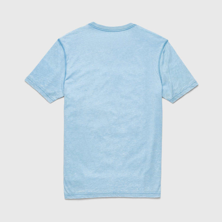 Burnout SS Henley - Blissful Blue