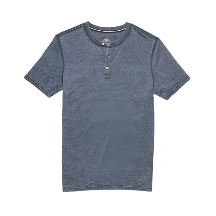 Surfside Supply Sean Burnout SS Henley - Navy Blazer