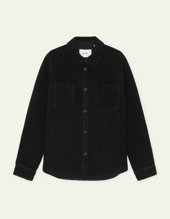 Boucle Overshirt - Black