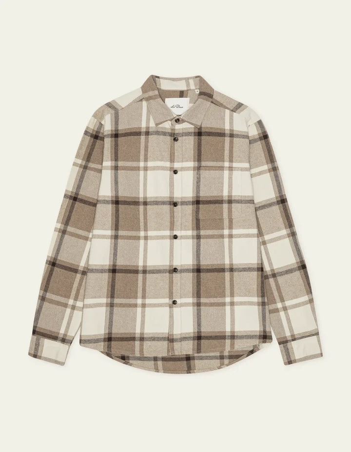 Check Flannel Shirt - Caribou