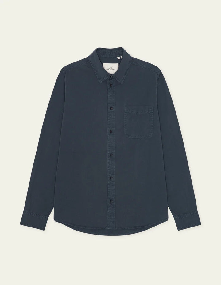Garment Dyed Shirt - India Ink Blue