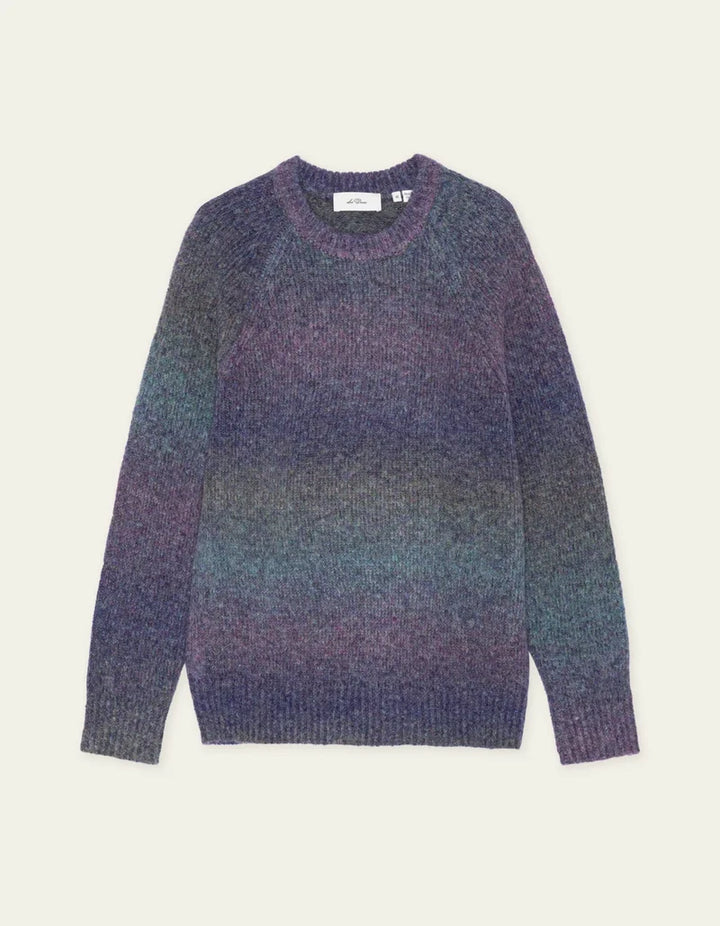 Gradient Knit Sweater - Spiced Plum Purple