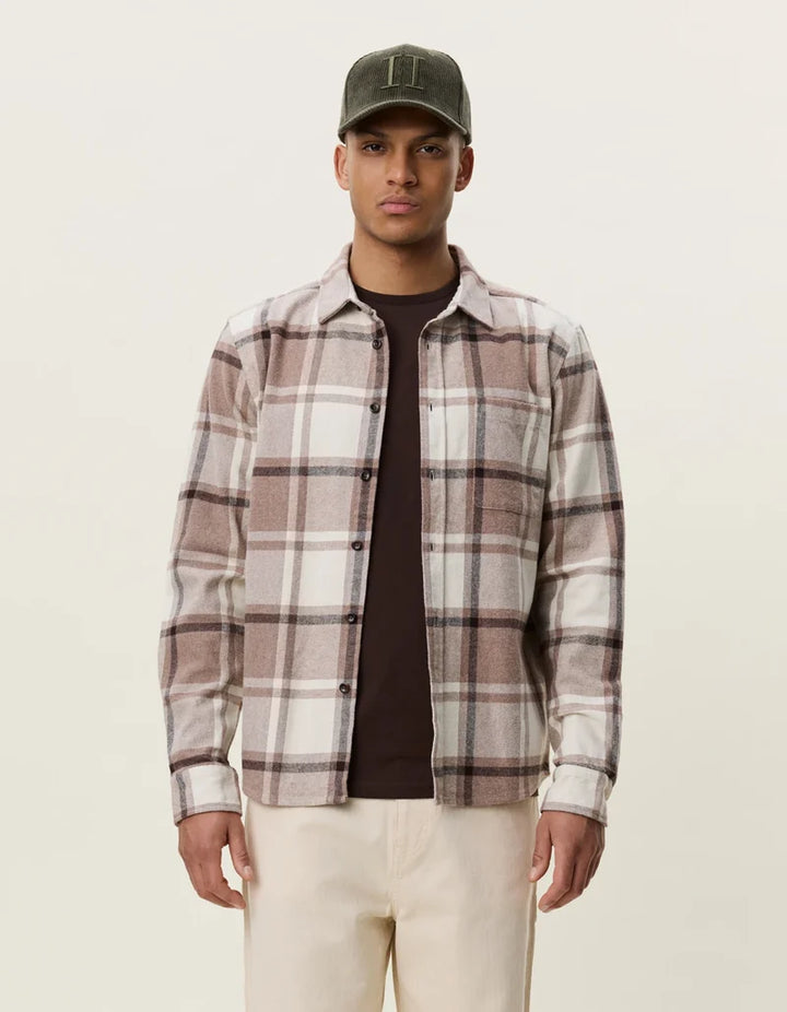 Check Flannel Shirt - Caribou