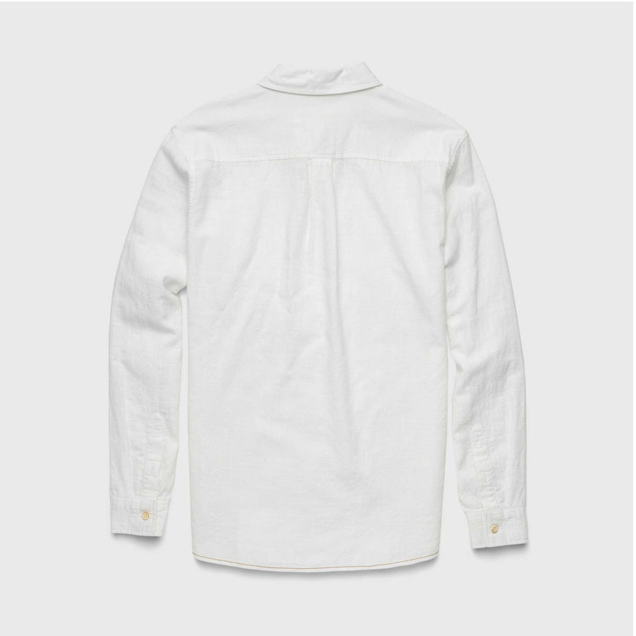 Brian Cotton Shirt - White