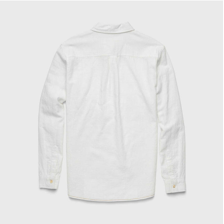 Brian Cotton Shirt - White