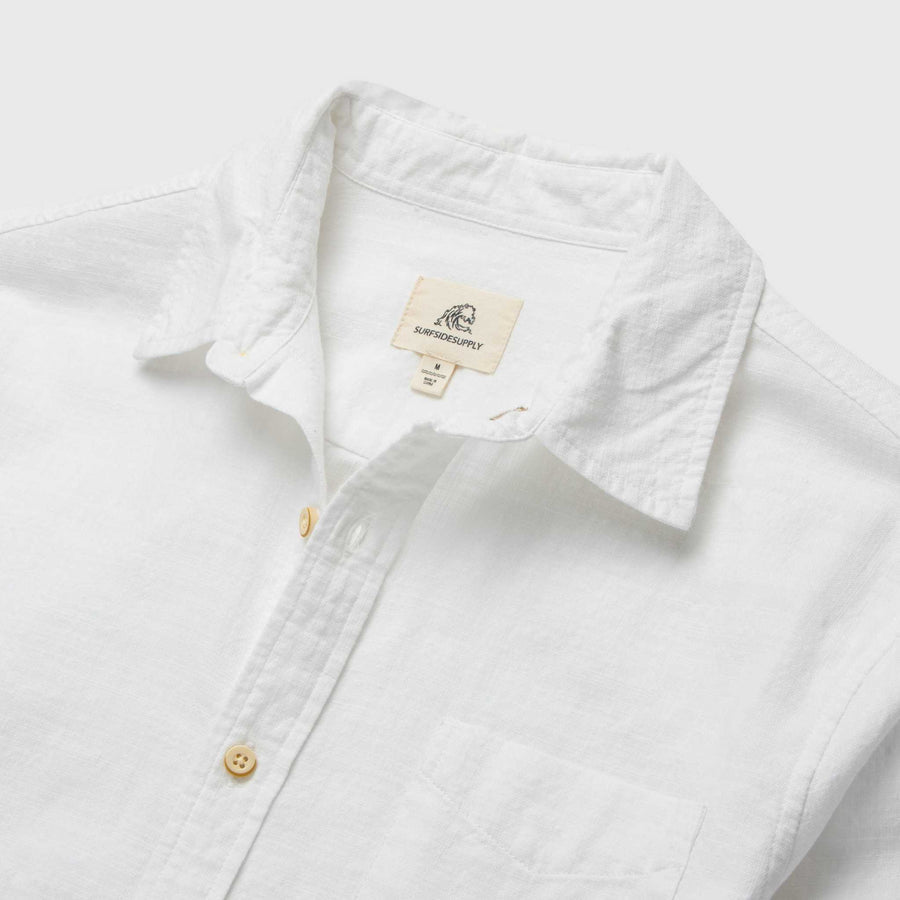 Brian Cotton Shirt - White