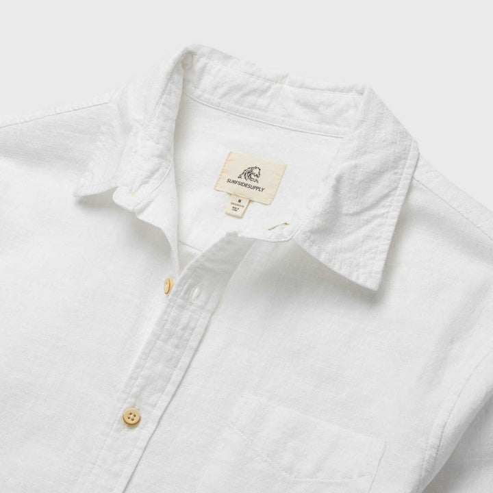 Brian Cotton Shirt - White