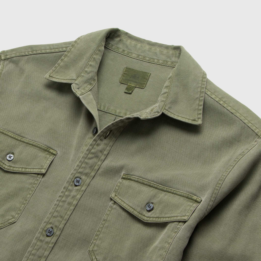 Jeb Garment Dye Shirt - Lichen Green