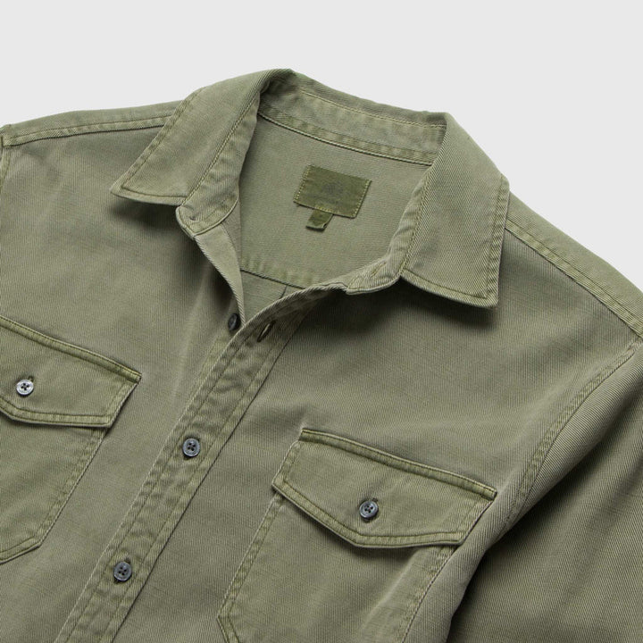 Jeb Garment Dye Shirt - Lichen Green