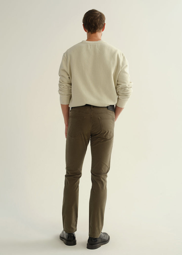 Gage Sateen Jean - Dogwood