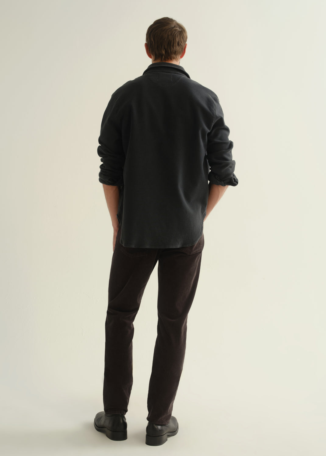 Gage Corduroy Pant - Charcoal