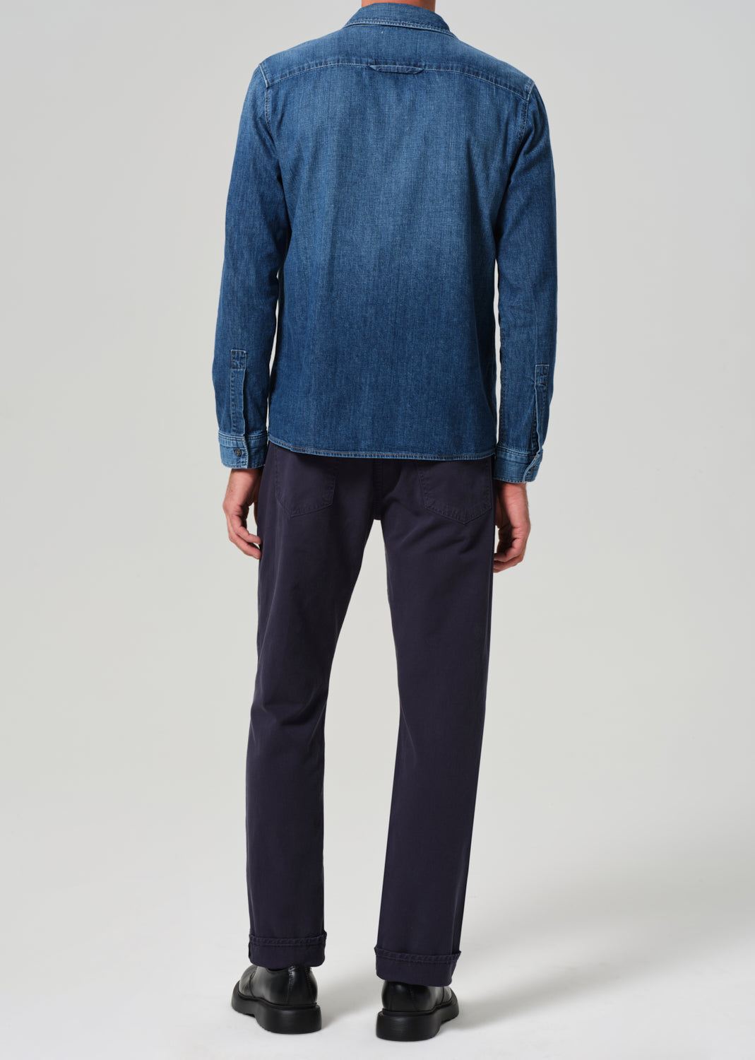 Elijah Relaxed Fit Linen Pant - Night Flight