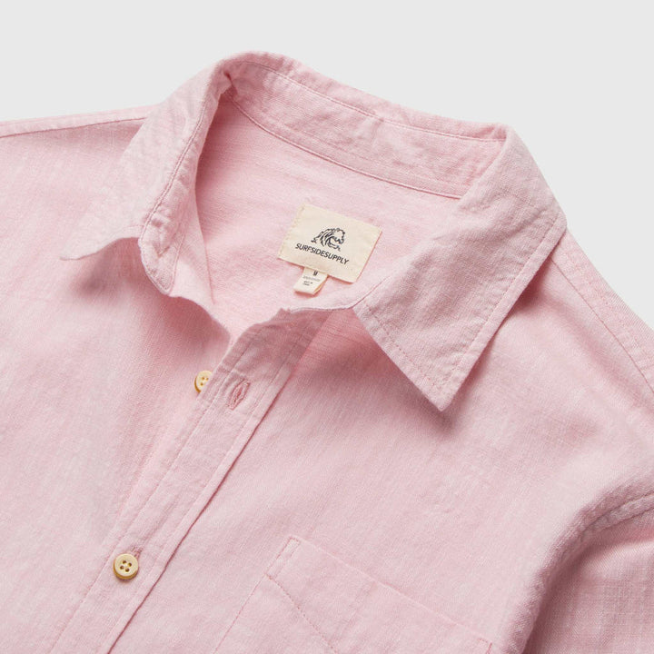 Brian Cotton Shirt - Pink Dolphin
