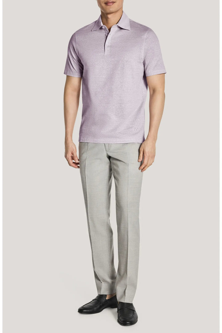 Davis Piqué Polo - Pale Lilac