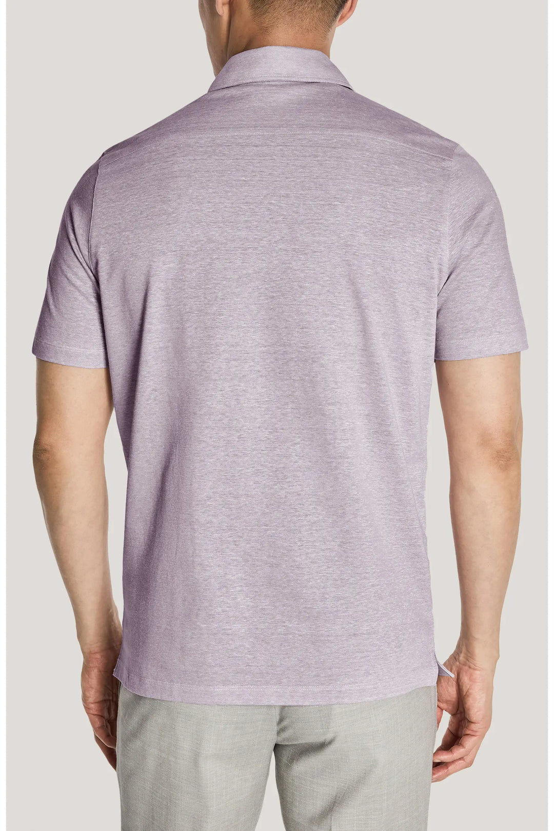 Davis Piqué Polo - Pale Lilac