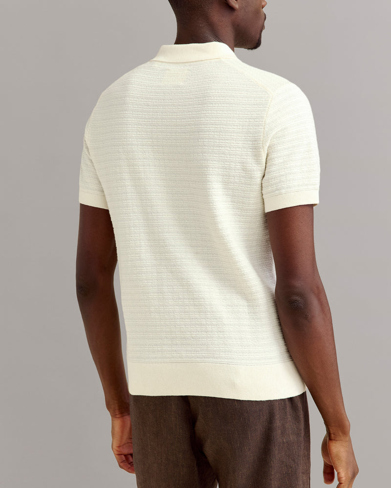 Billy Reid Lachlan Links Polo - White