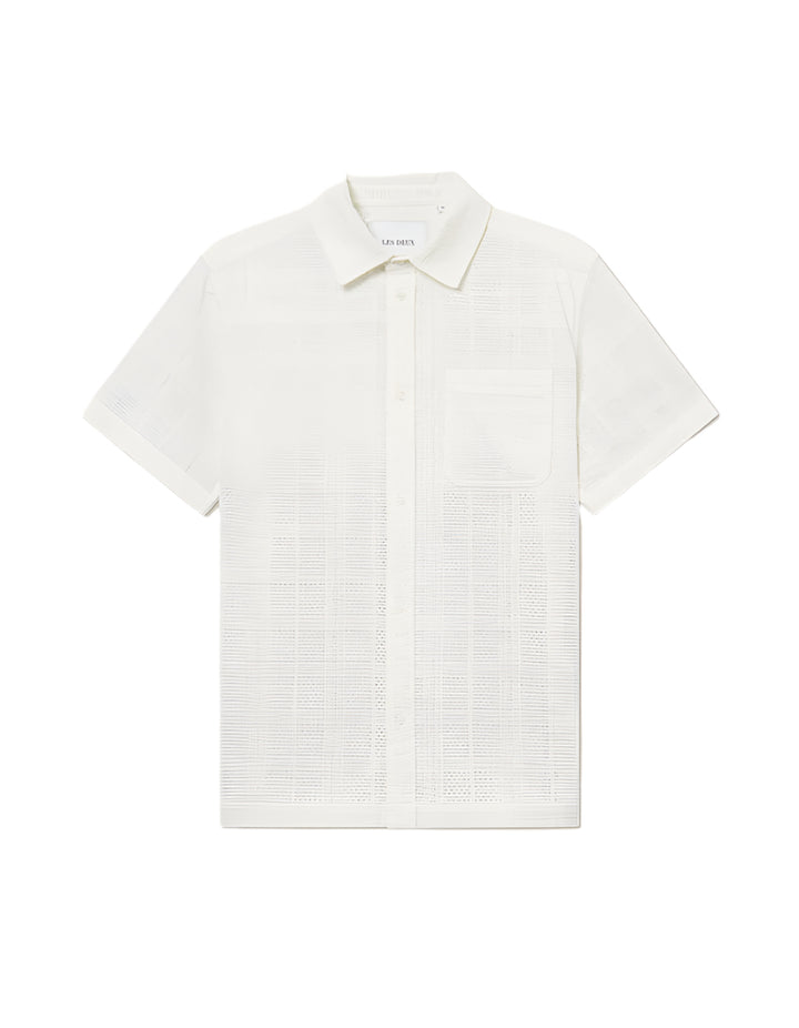 Les Deux Charlie SS Shirt - Ivory