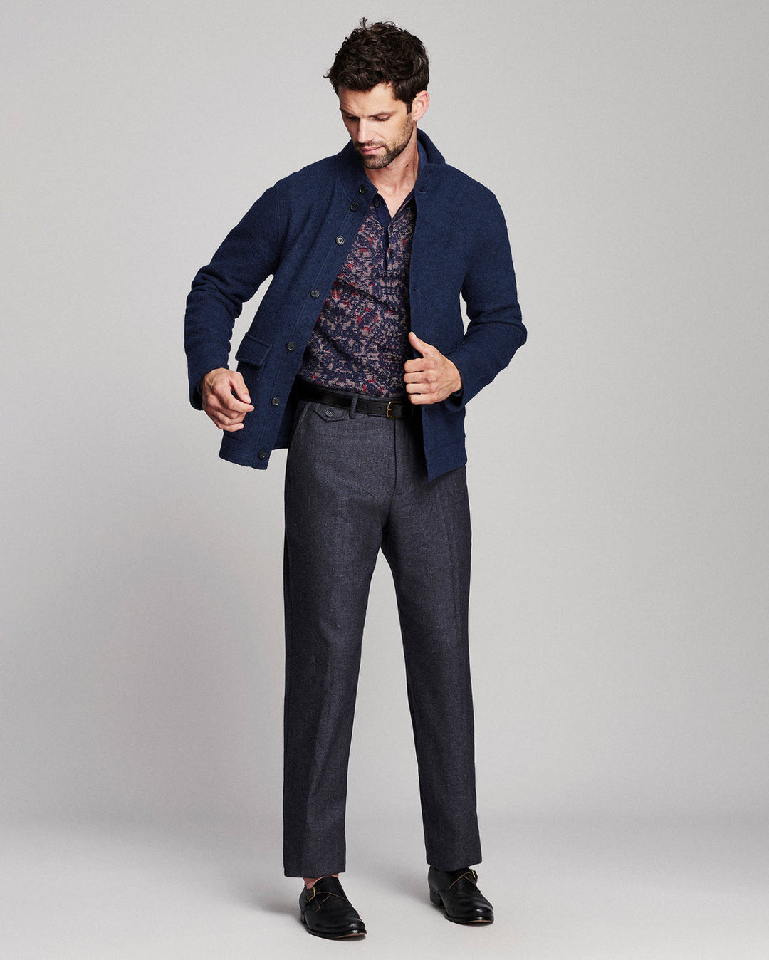 Garret Jacket - Navy