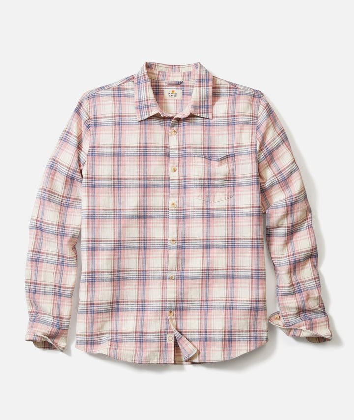 Stretch Selvage Shirt - Warm Multi Plaid