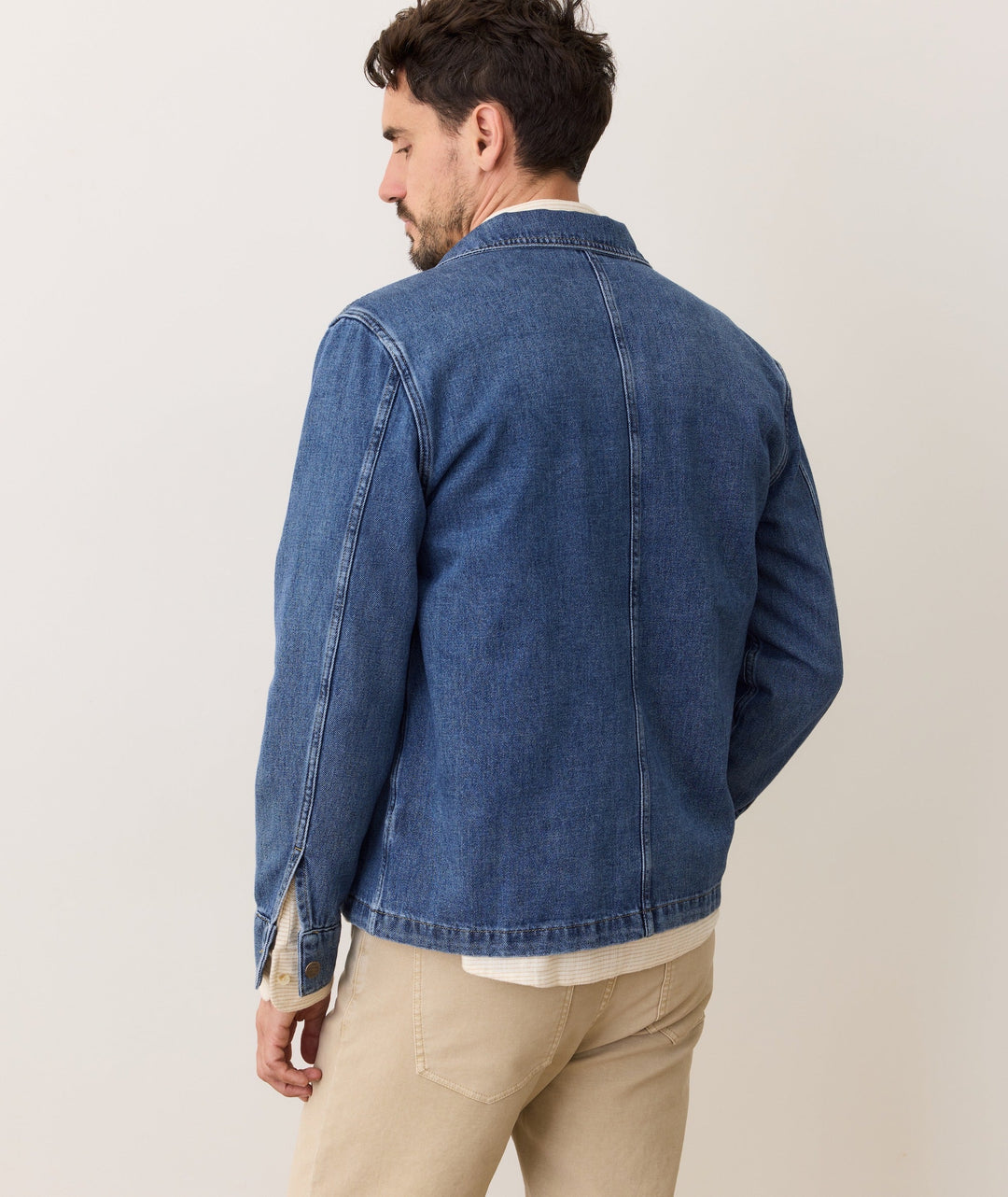 Patrick Denim Overshirt - Dark Wash