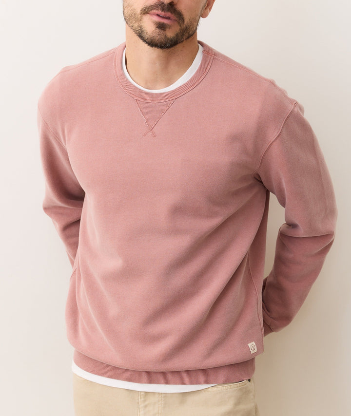 Cloud 9 Fleece Crew - Ash Rose