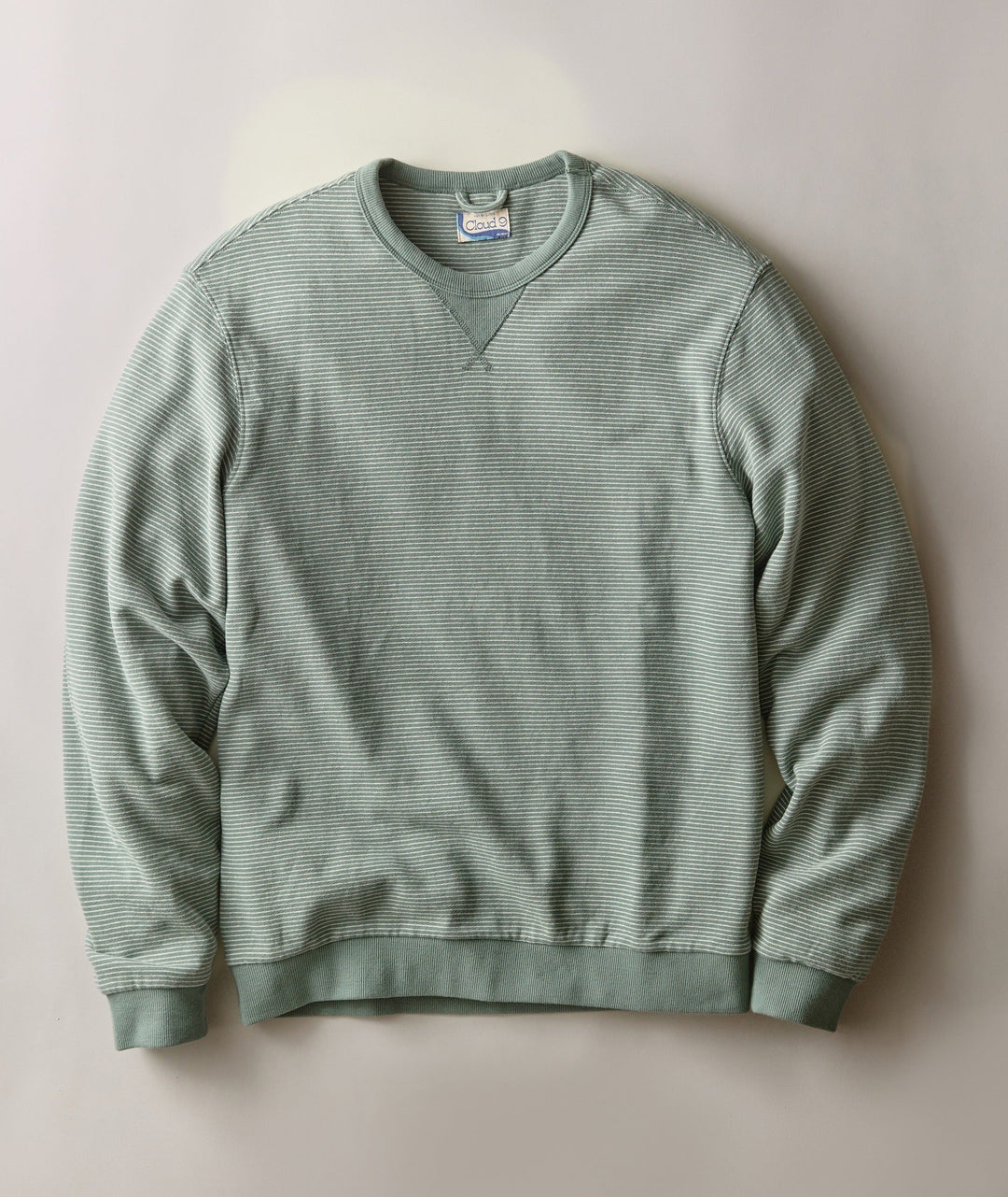 Terry Crewneck Sweater - Balsam Green