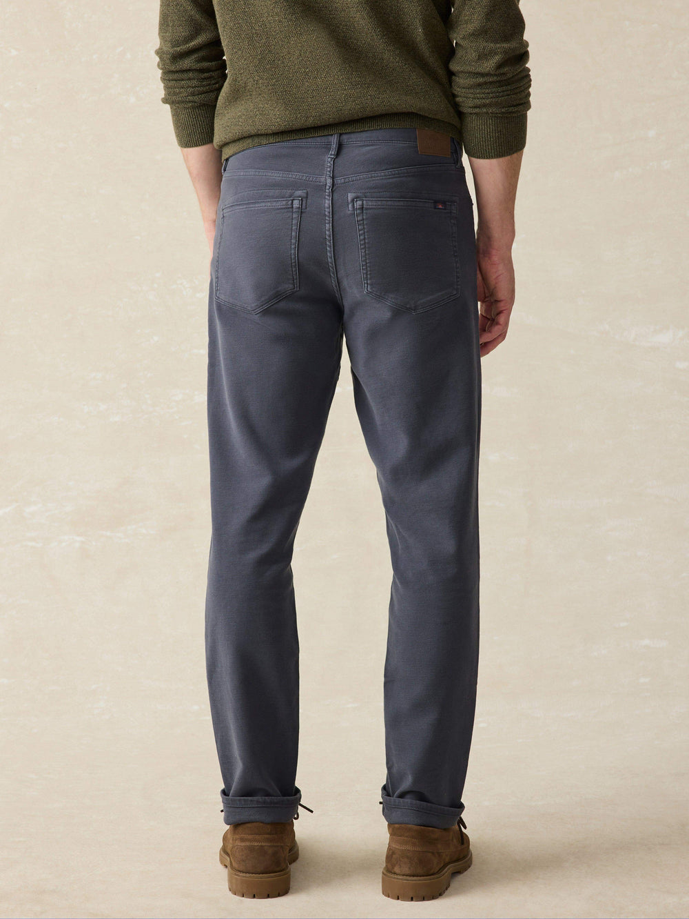 Stretch Terry 5 Pocket - Navy