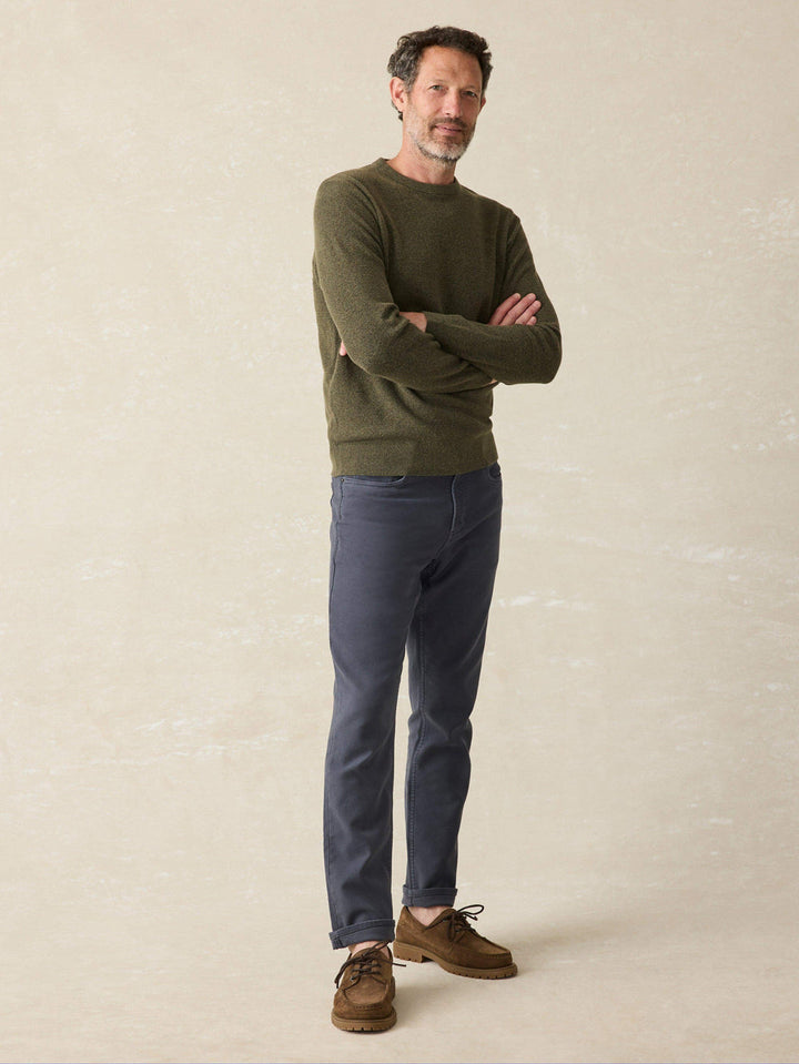 Stretch Terry 5 Pocket - Navy