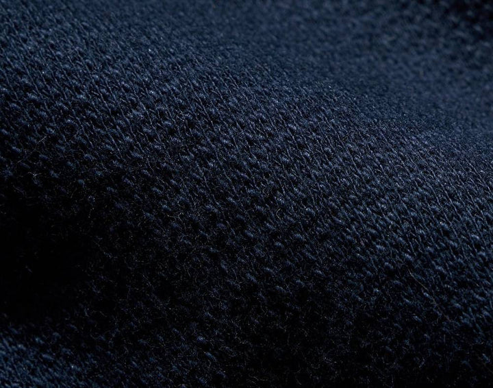 French Terry Hoodie - Carbon Blue