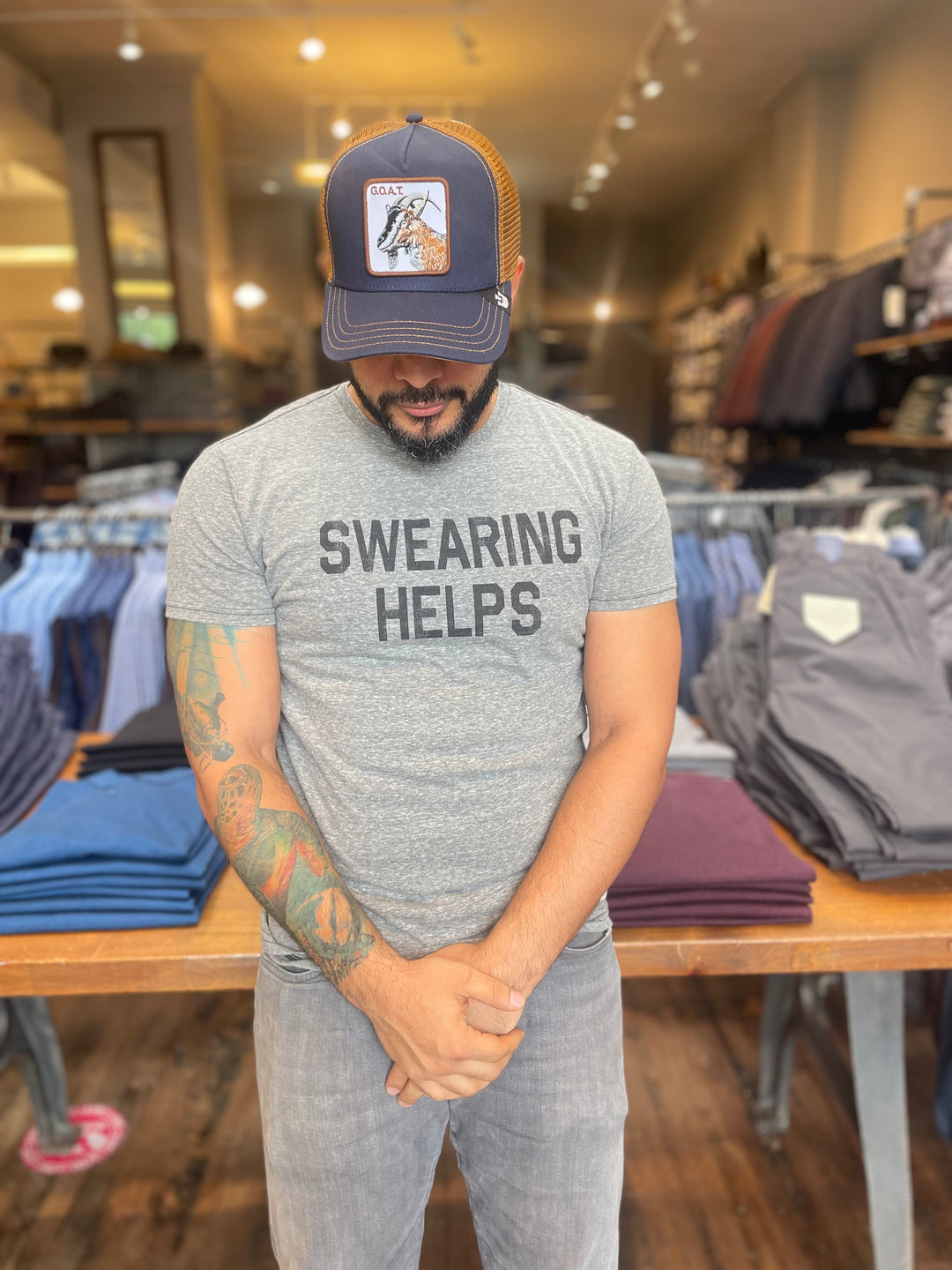 Swearing Helps T-Shirt