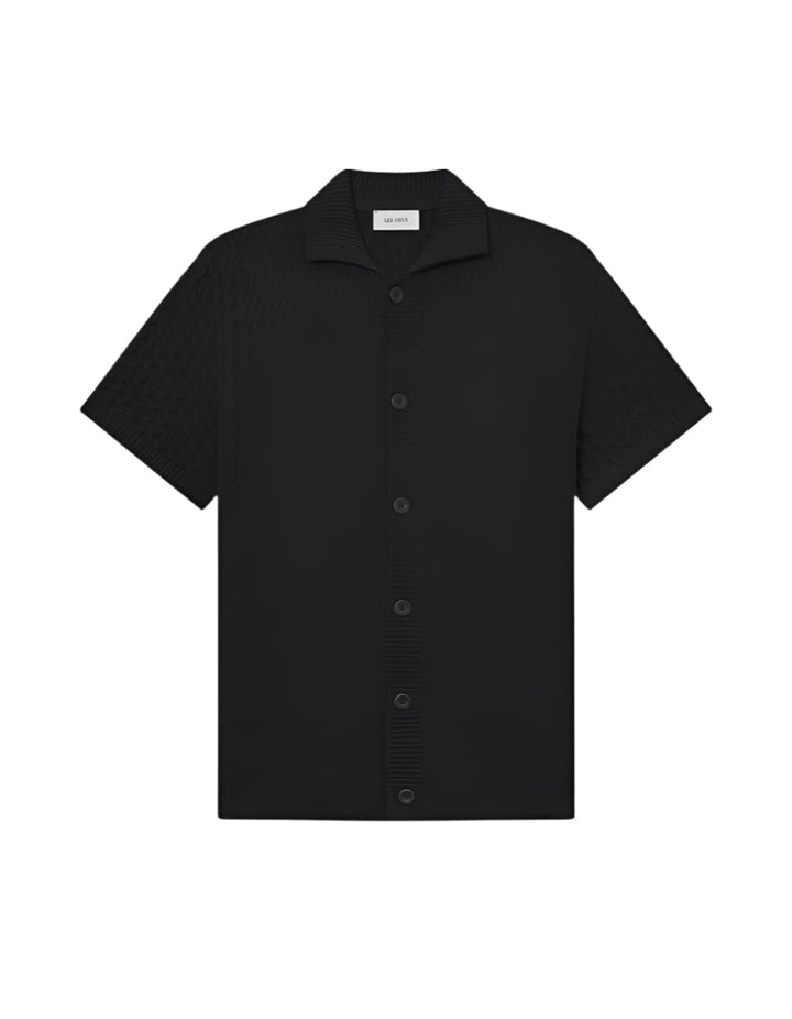 Les Deux Gespertus Knit Shirt - Black