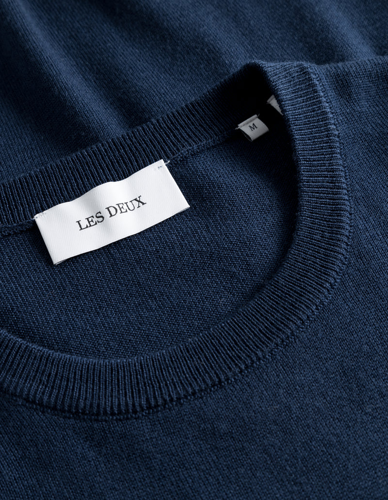 Greyson Merino Knit - Dark Navy