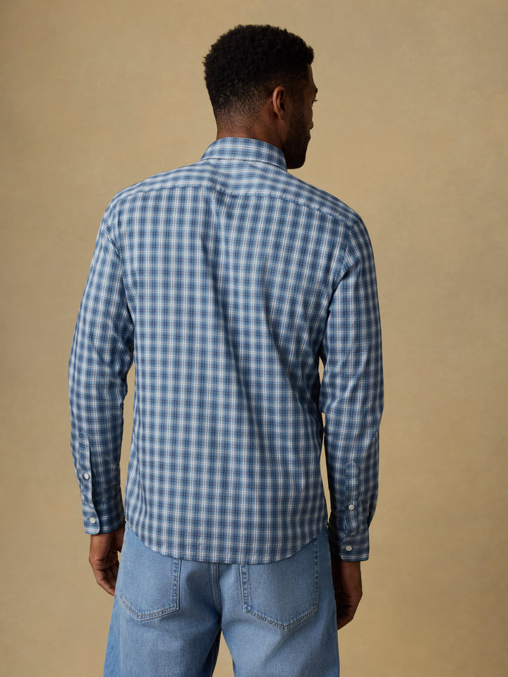 The Movement Shirt - Azure Plaid