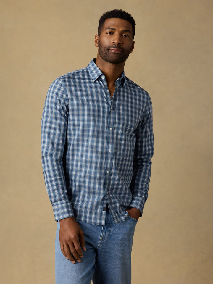 The Movement Shirt - Azure Plaid