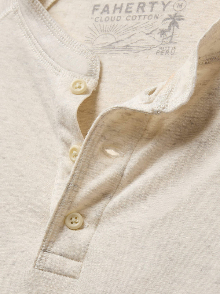Cloud Henley - Ivory Heather