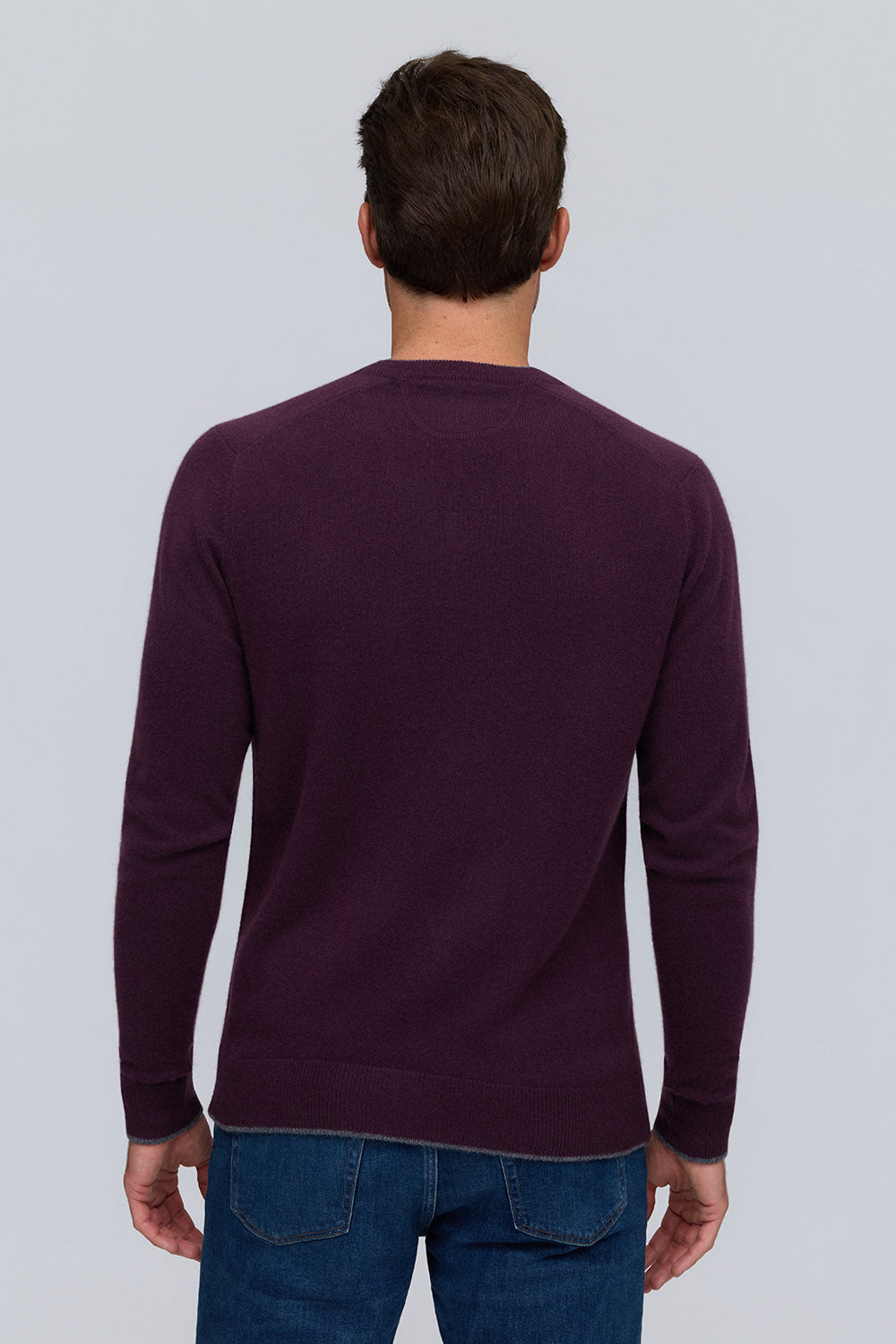 Port Cashmere Vneck Sweater - Port