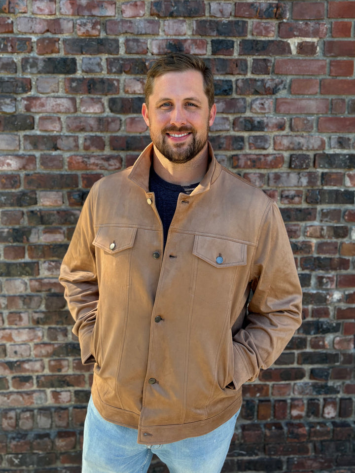 Ultra Suede Jacket - Beige