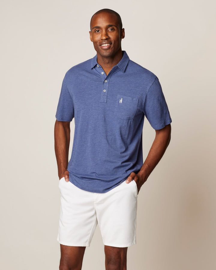 Johnnie-O Heathered Original 2.0 Polo - Oceanside
