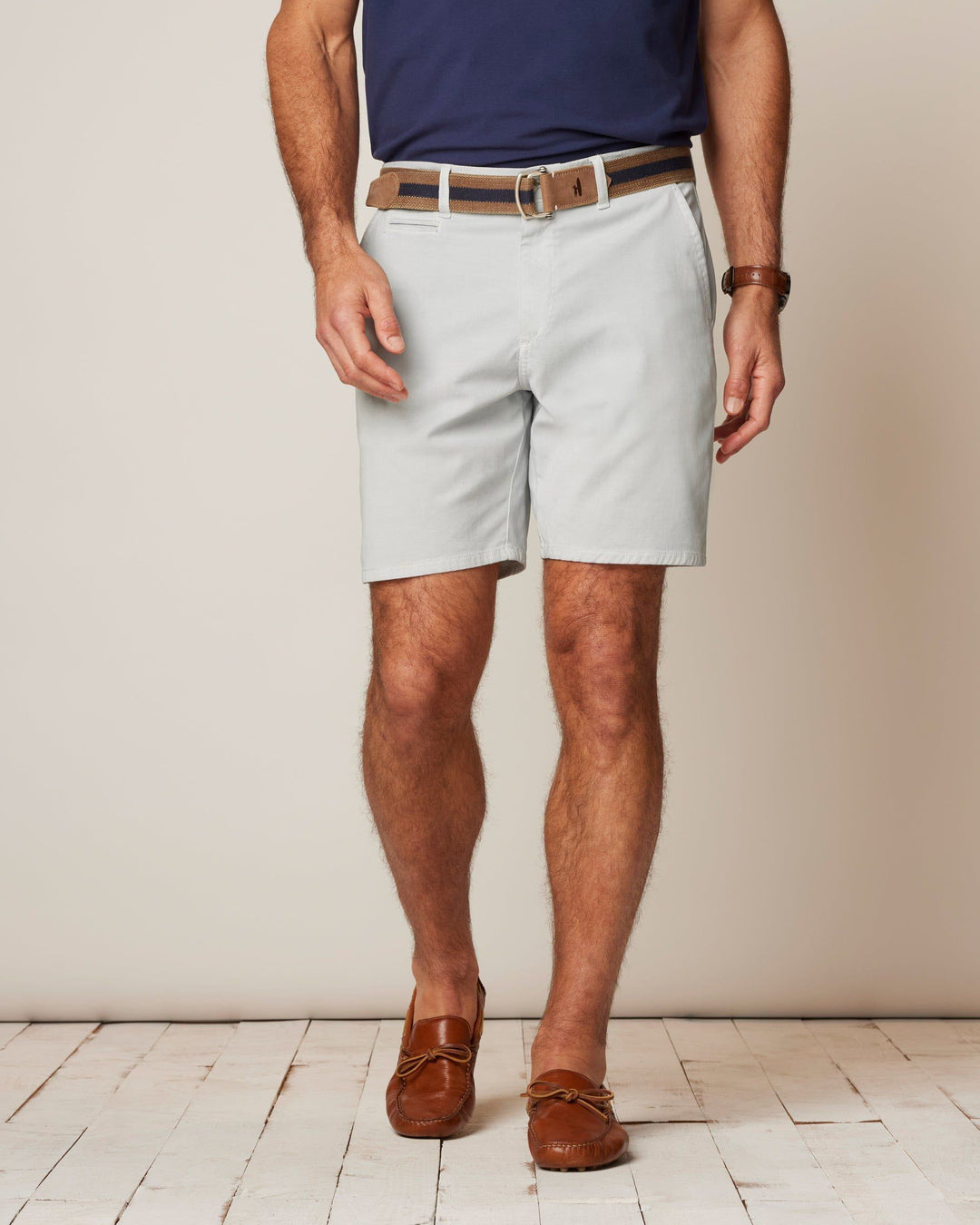 Johnnie-O Nassau Short - Chrome