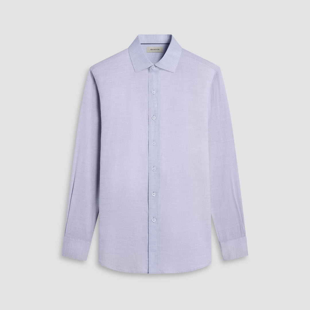 Axel Woven Twill Shirt - Air Blue