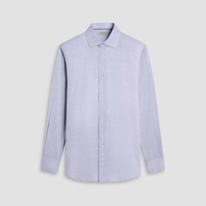 Axel Woven Twill Shirt - Air Blue