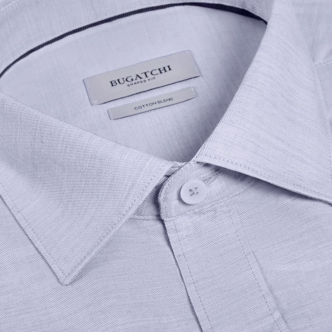 Axel Woven Twill Shirt - Air Blue