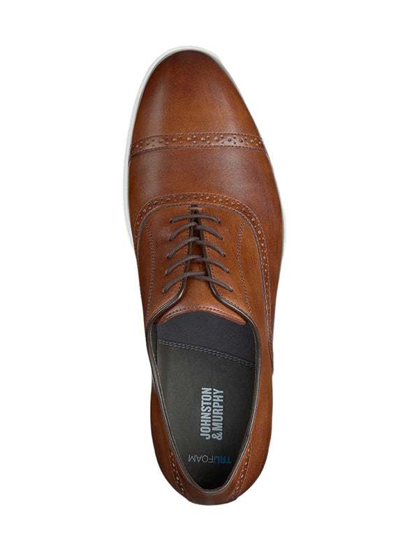Johnston & Murphy Brody Captoe - Brown