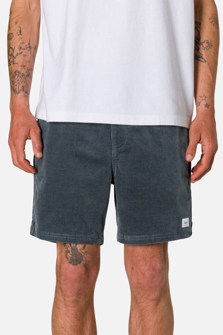 Cord Local Short - Tempest Blue