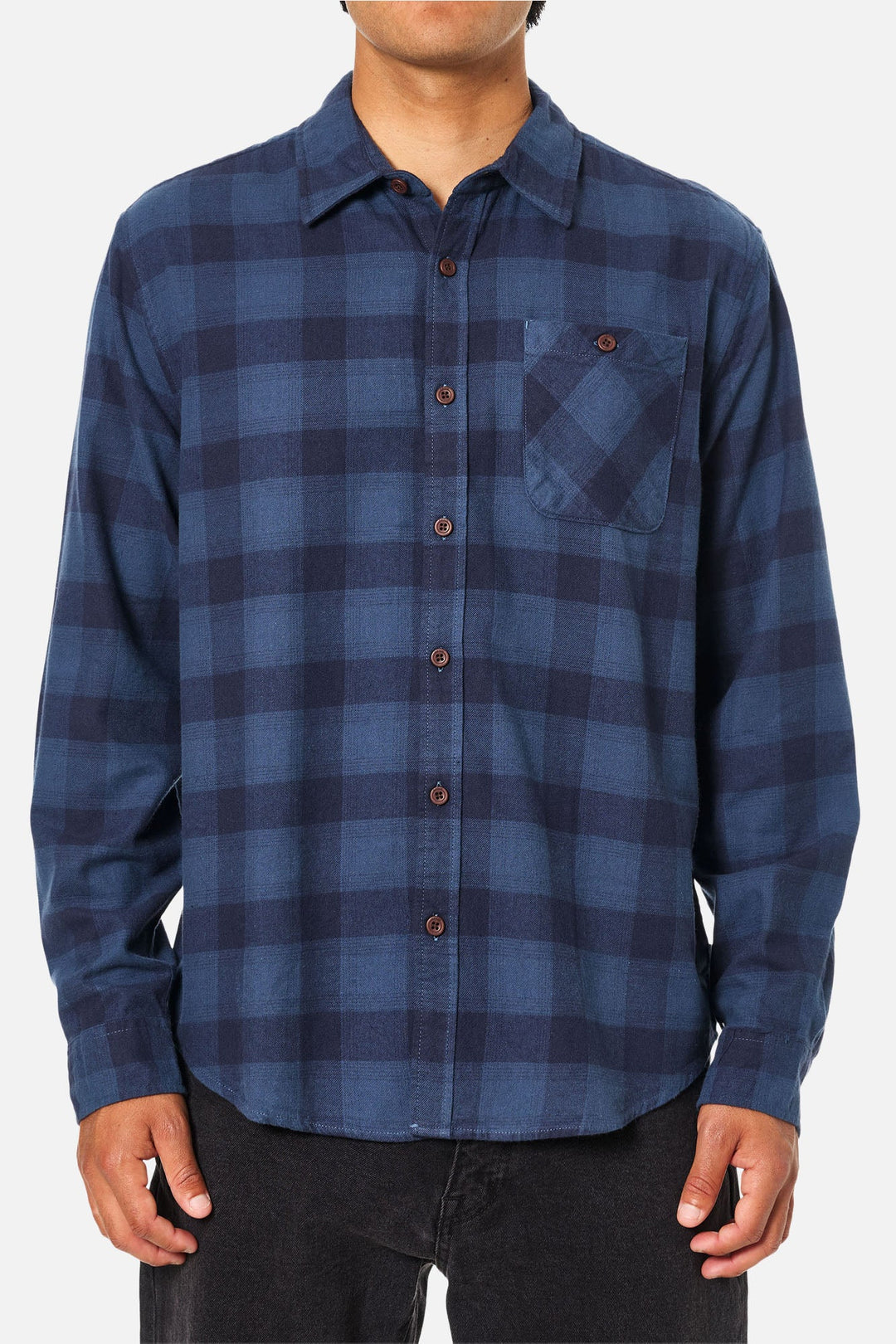 Derek Flannel - Dark Blue
