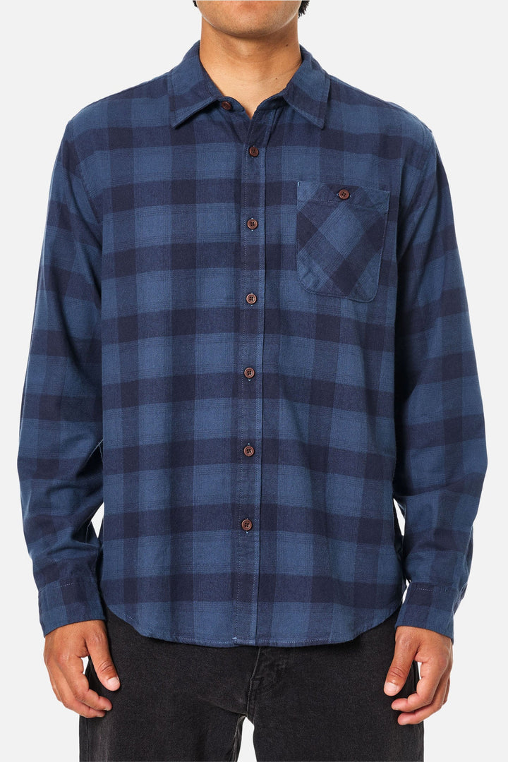 Derek Flannel - Dark Blue